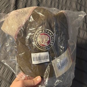 Indian Motorcycles-Brown Trucker Hat
